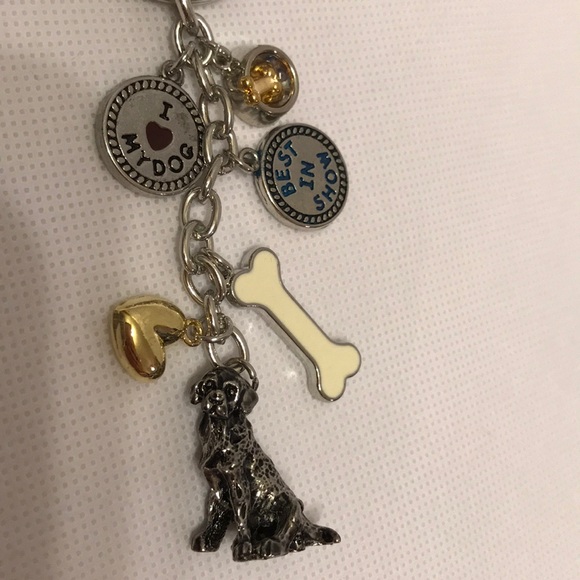 Dog charm keychain you pick design new - Picture 6 of 8